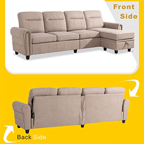 Shintenchi STC-MDHB Sofas, Khaki
