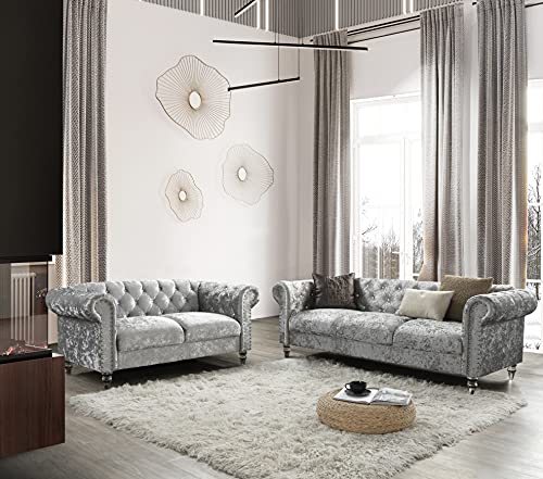 Global Furniture USA White/Grey Kylie Mirror Global Furniture USA Sofas, Standard
