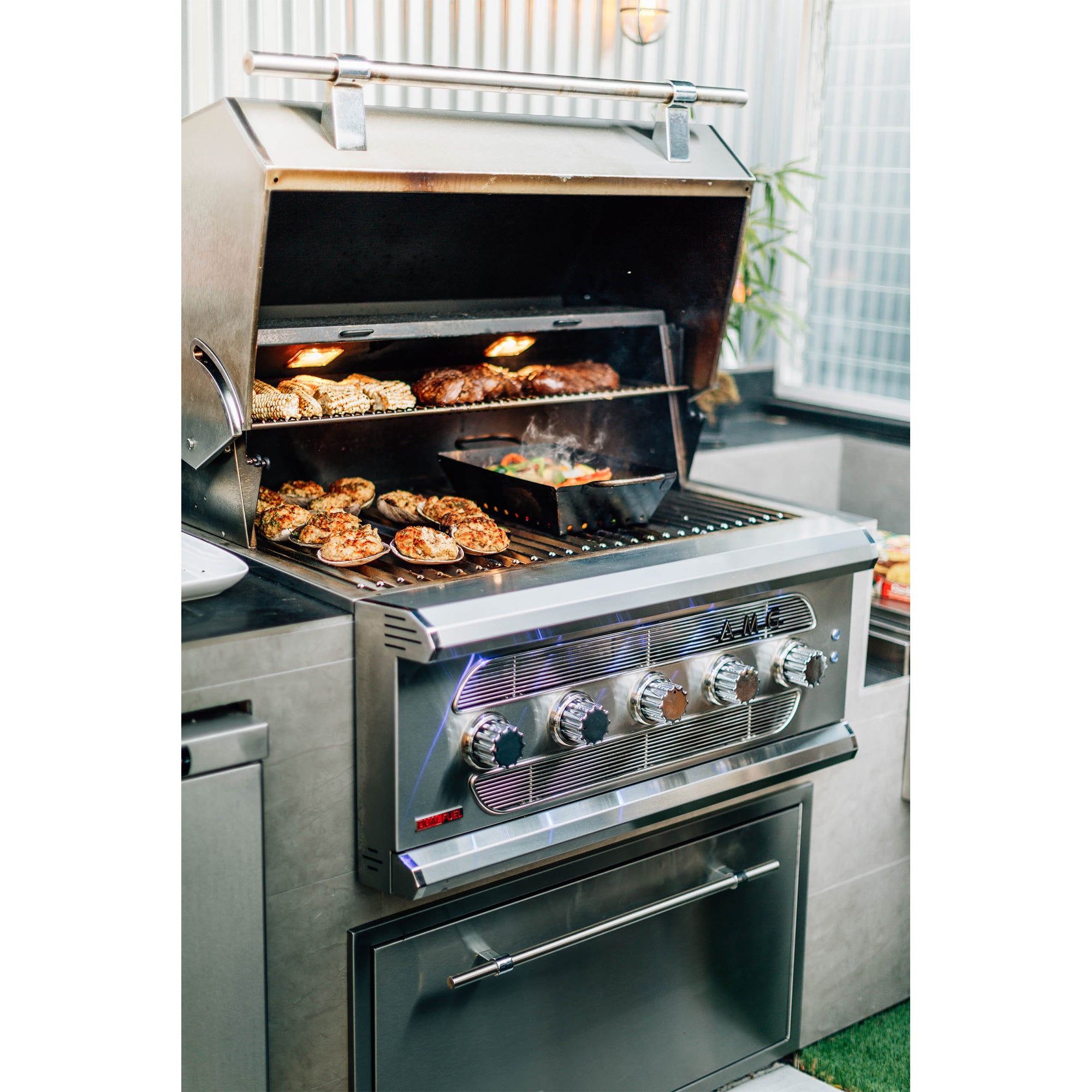American Multi-Fuel Grill 54