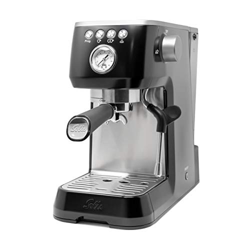 Solis Barista Perfetta Compact Programmable Espresso Machine (Black)
