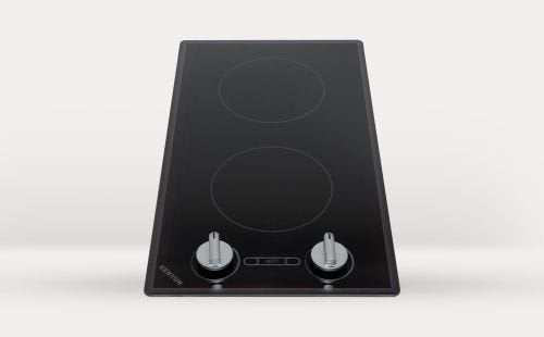 Kenyon B41711 Cortez 2-burner Cooktop44; black with analog control - two 6 .5 inch 240V UL