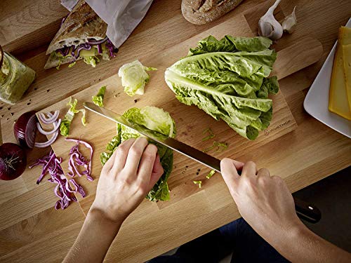 WÜSTHOF Gourmet Twelve Piece Block Set | 12-Piece German Knife Set | Precise Laser Cut High Carbon Stainless Steel Kitchen Knife Set with 15 Slot Wood Block – Model 9312