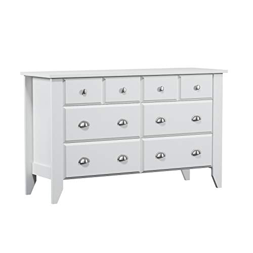 Sauder Shoal Creek Dresser, Soft White finish