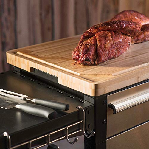 Camp Chef Patio Cart, Black/Silver, PZCART