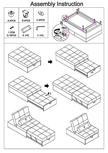 Powell Marnie Bed grey