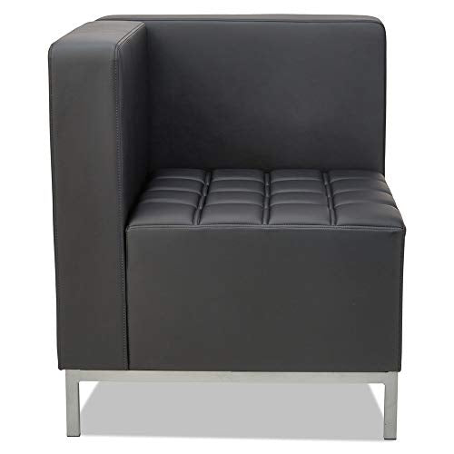 Alera ALEQB8016 Alera Qub Series Corner Sectional, 26 3/8 X 26 3/8 X 30 1/2, Black