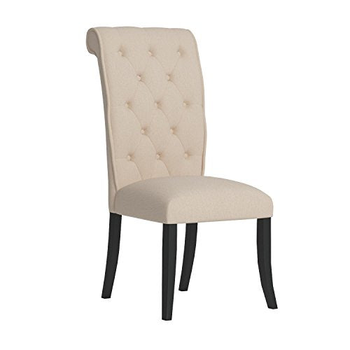 Signature Design by Ashley Tripton Dining Room Chair, Linen