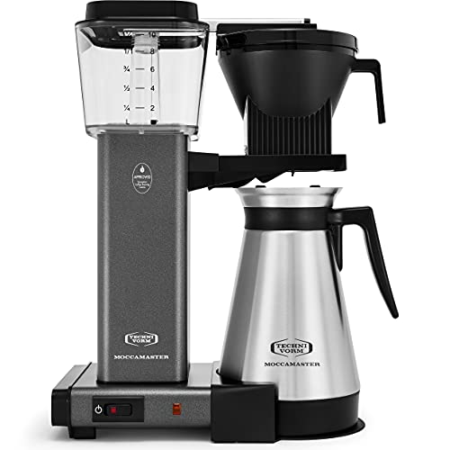 Technivorm Moccamaster KBGT Coffee Maker, 40 Ounce, Stone Grey