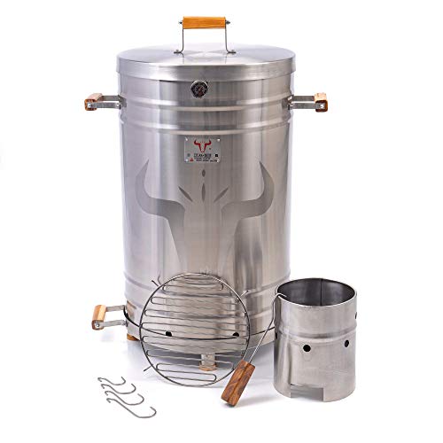 Steak and Beer Barrel Grill and Smoker 2 in 1 (Jumbo)