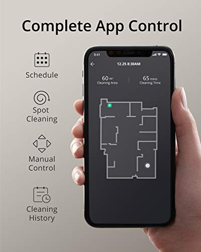 eufy by Anker, RoboVac G30 Hybrid, Robot Vacuum with Smart Dynamic Navigation 2.0, 2-in-1 Sweep and mop, 2000Pa Suction, Wi-Fi, Boundary Strips