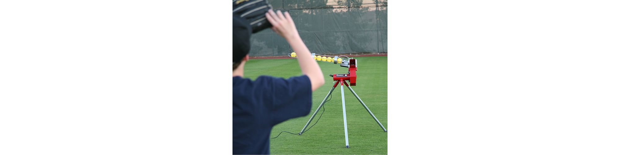 Heater Baseball/Softball Combo Pitching Machine w/ Feeder