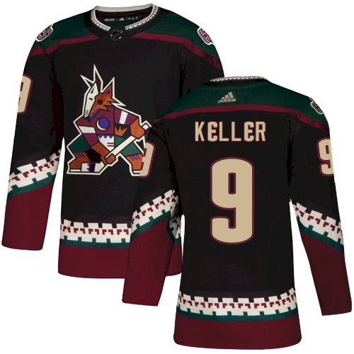 Men Arizona Coyotes Clayton Keller #9 NHL Jersey