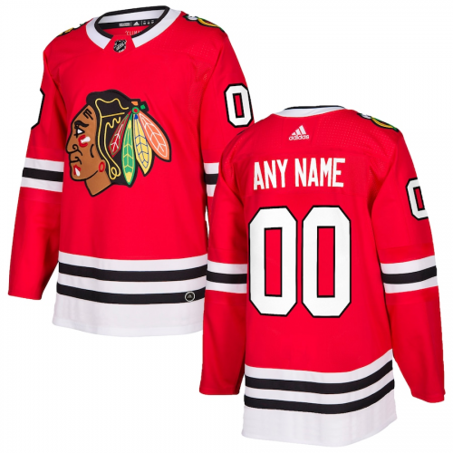 Men Chicago Blackhawks Custom NHL Jersey