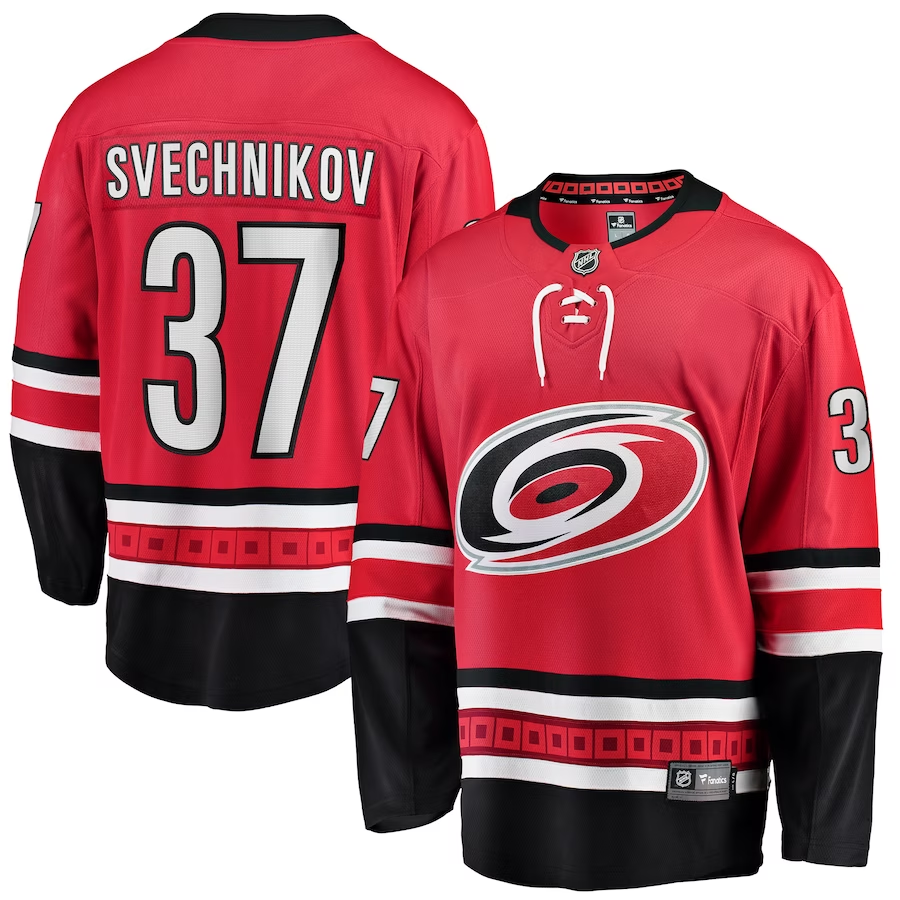 Men Carolina Hurricanes Andrei Svechnikov #37 NHL Jersey