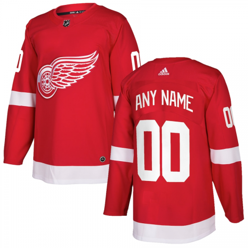 Men Detroit Red Wings Custom NHL Jersey
