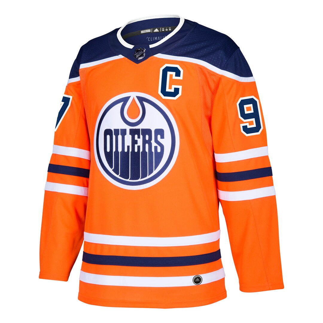 Men Edmonton Oilers Connor McDavid #97 NHL Jersey