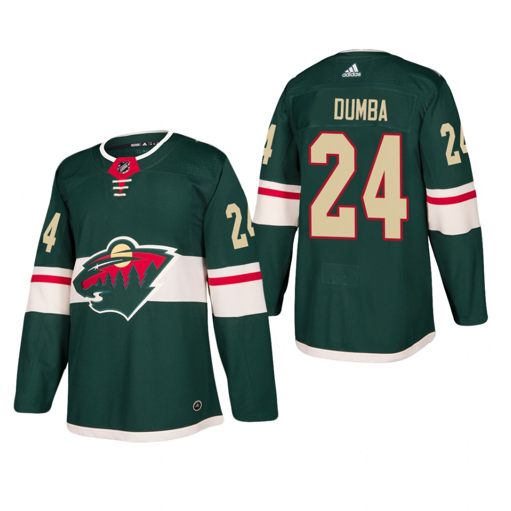 Men Minnesota Wild Matt Dumba #24 NHL Jersey