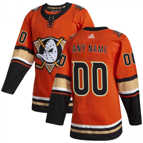 Men Anaheim Ducks Custom NHL Jersey