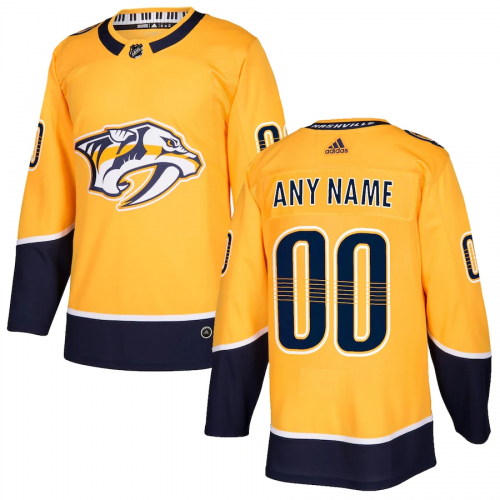 Men Nashville Predators Custom NHL Jersey