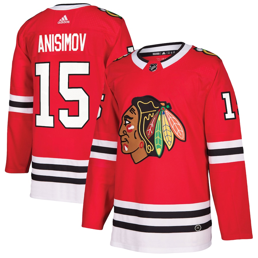 Men Chicago Blackhawks Artem Anisimov #15 NHL Jersey