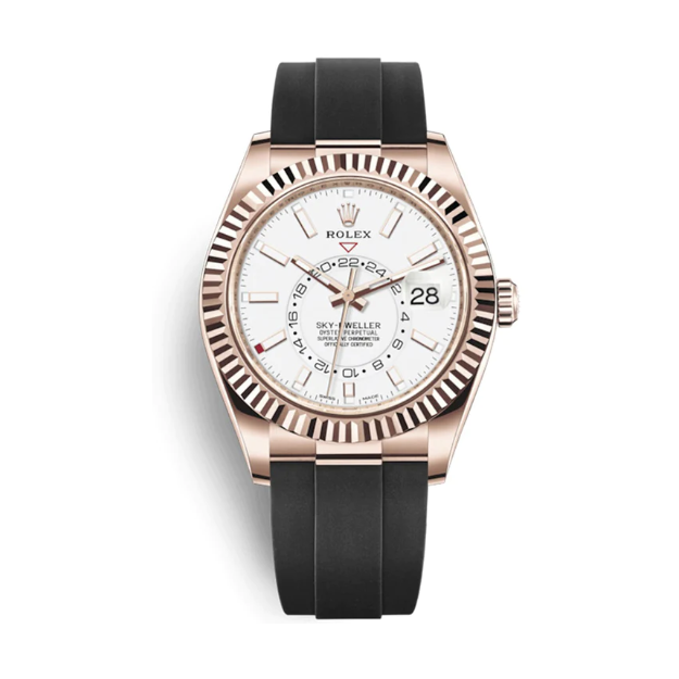 Sky-Dweller Oyster Flex White Dial 42mm