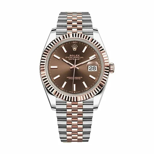 SPECIFICATION Of Rolex Datejust 126331 Everose Gold Automatic Chocolate Dial Jubilee Replica