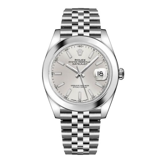 Datejust Silver Dial Men's 41mm