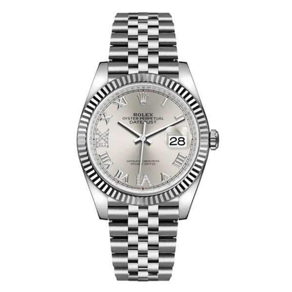 Datejust Silver Dial Oyster Bracelet 36mm