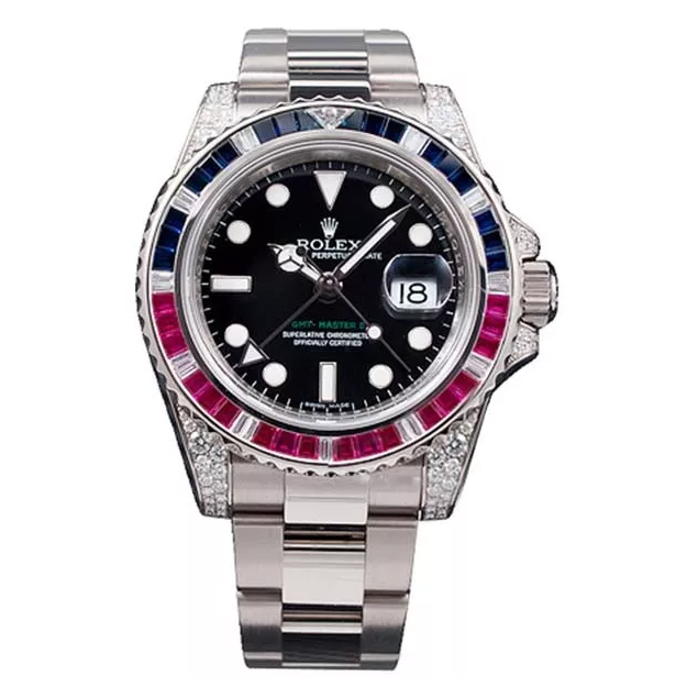 GMT Master II Blue&Red Diamonds 40mm