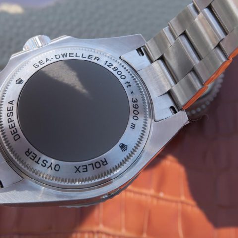 Deepsea Black Dial Oyster Steel 44mm