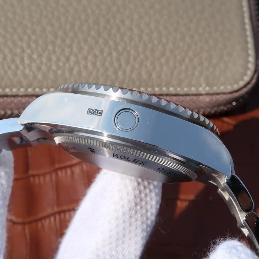 Deepsea Black Dial Oyster Steel 44mm