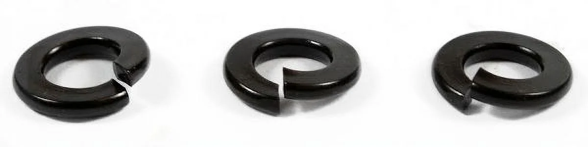 M5 Split Lock Washers / Steel / Black Oxide / DIN127B - 15000 Piece Carton