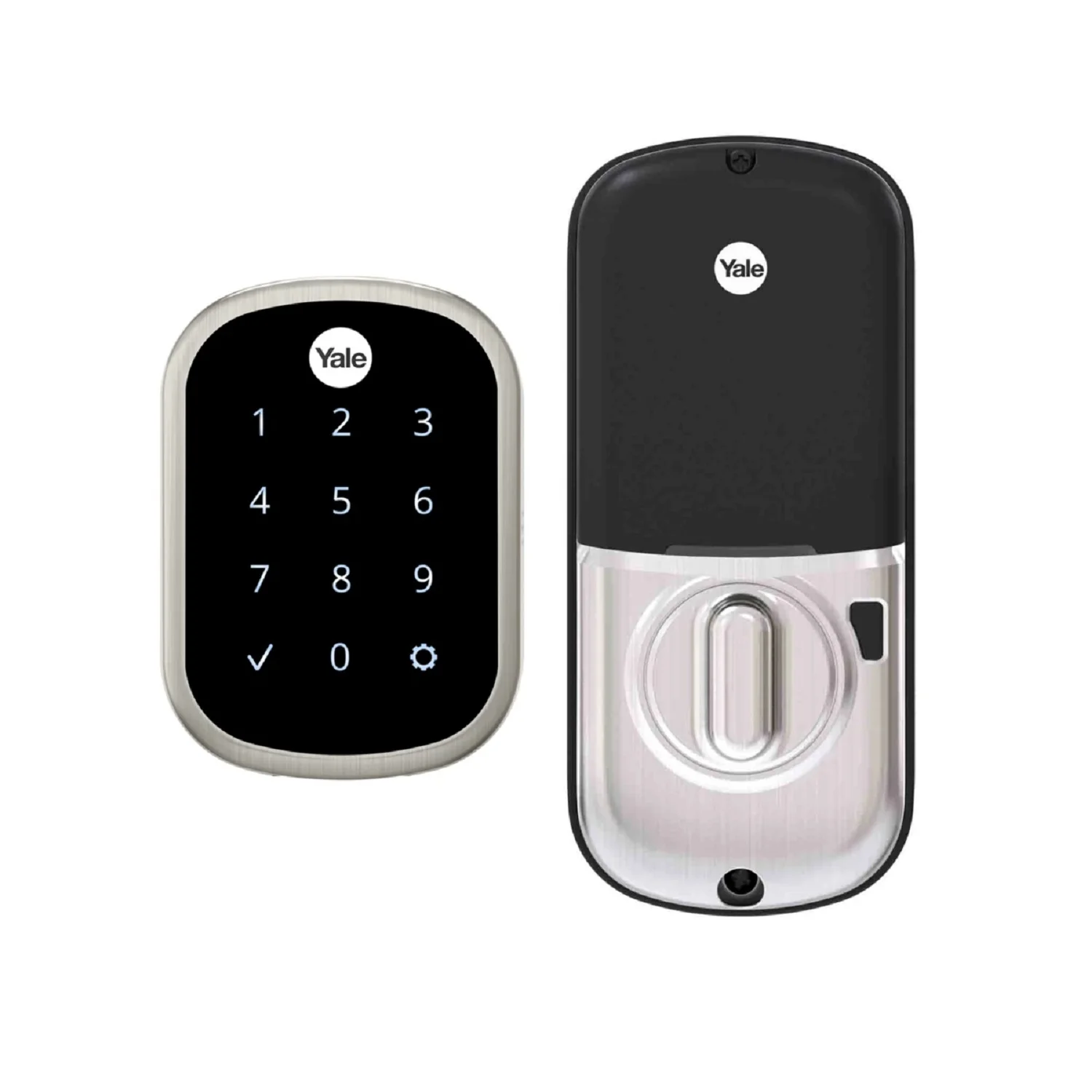Yale Assure Lock SL Keypad Wi-Fi Bluetooth Deadbolt Satin Nickel RYRD256CBA619, Open Box