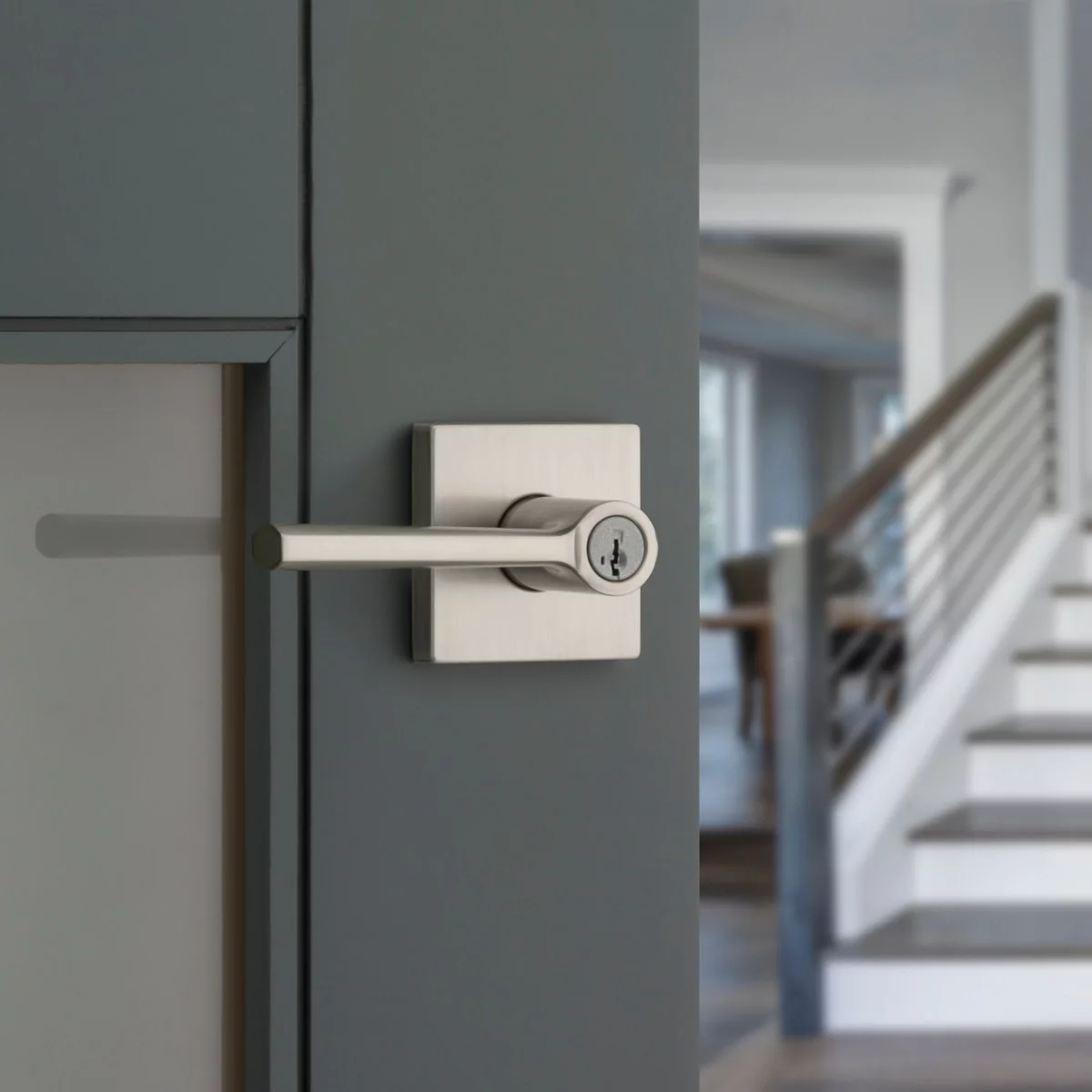 740LSL SQT 15 SMT 6AL RCS K3 Lisbon Entry - Satin Nickel