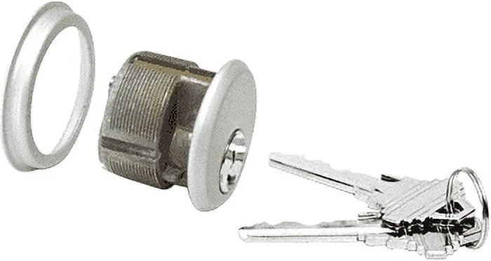 Schlage DL2170SCKDA Aluminum Single Mortise Cylinder with 'C' Keyway and Keyed Randomly