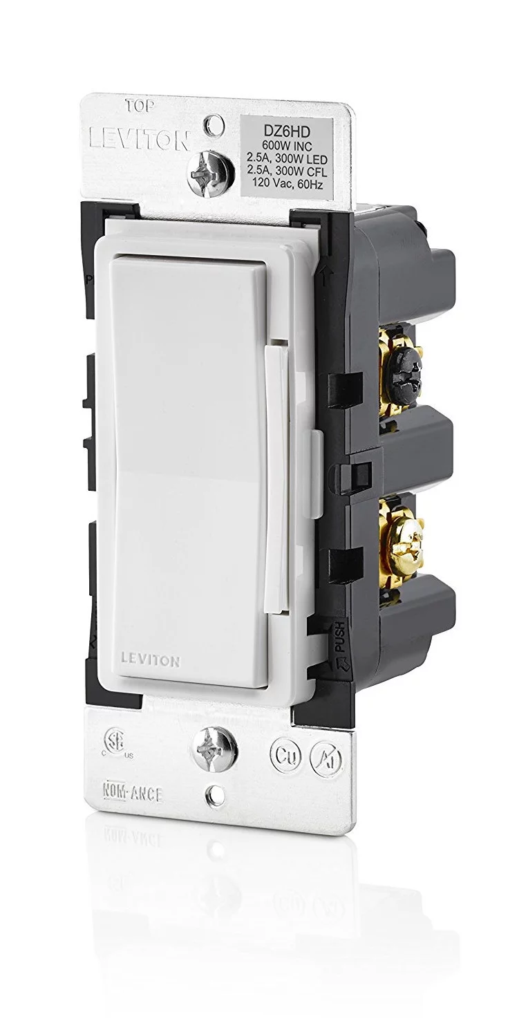 Leviton Decora Smart Dimmer with Z-Wave Plus Technology (600 Watts)