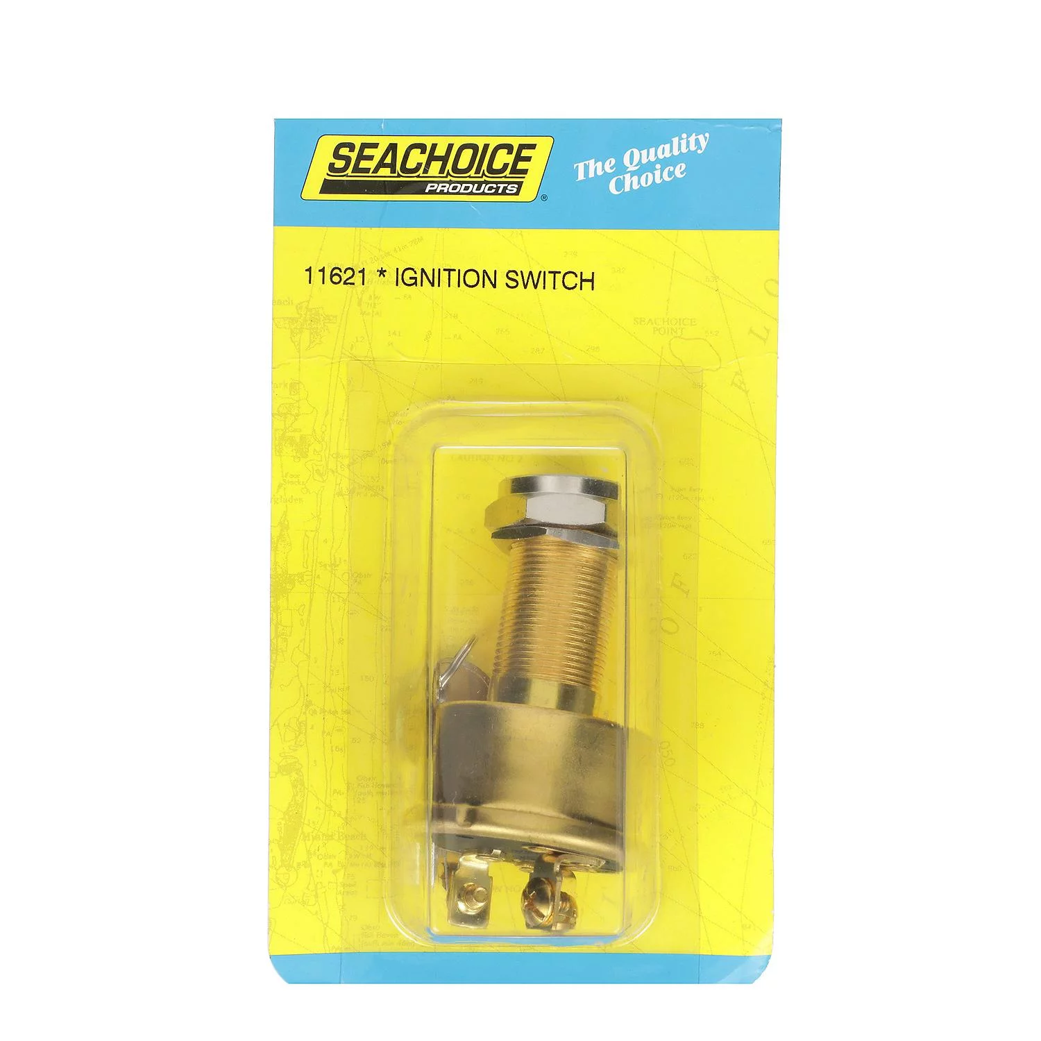 Seachoice 11621 3 Position Heavy Duty Ignition Starter Switch