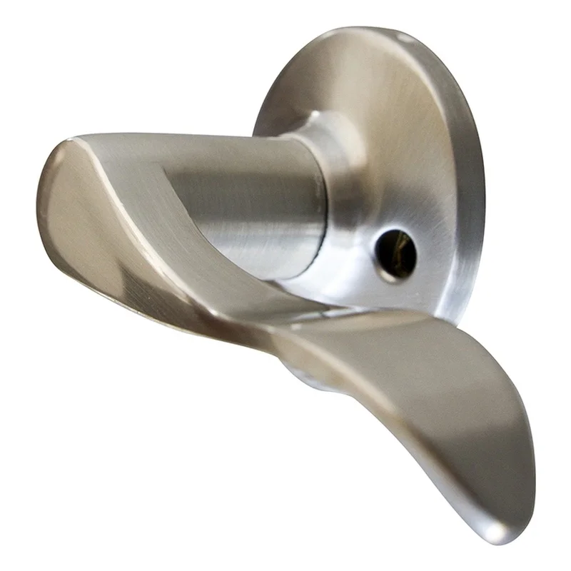 Design House 727925 Stratford Right-Hand Dummy Door Lever Satin Nickel