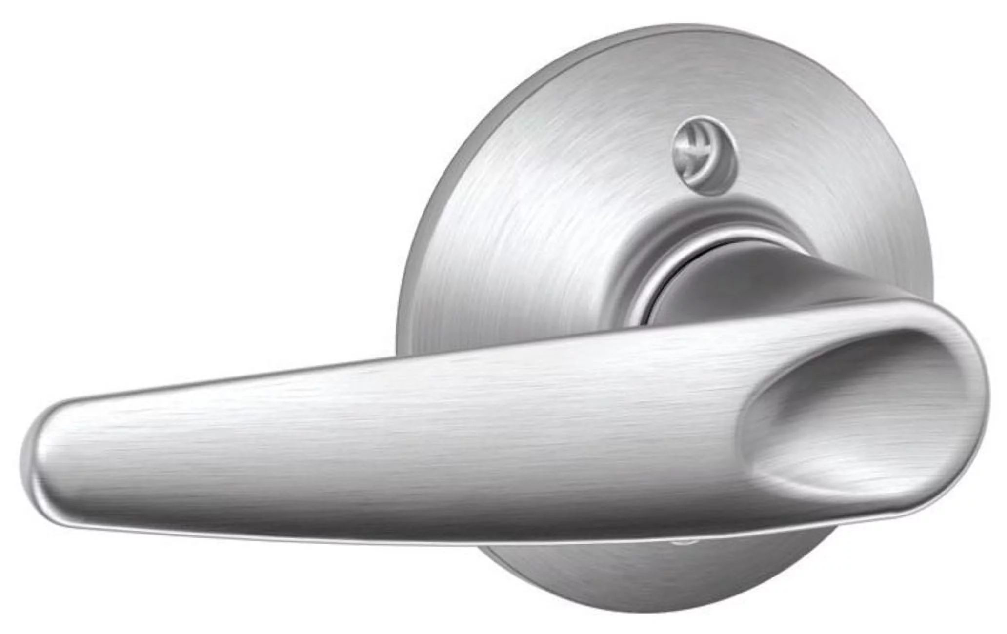 Jazz Lever Non-Turning Lock, Satin Chrome (F170 JAZ 626)