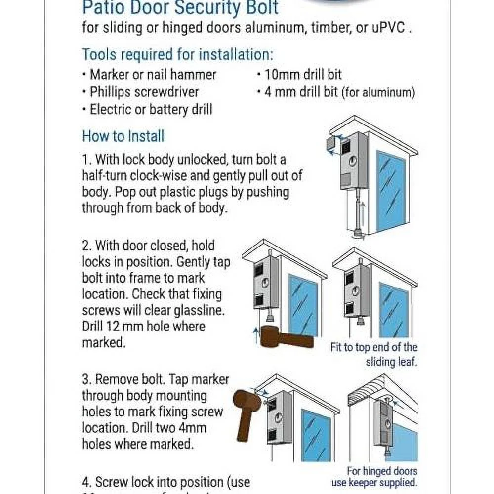 Glass Showcase Lock (Ratchet Glass Cabinet Display Case Lock) With Yale Keyway