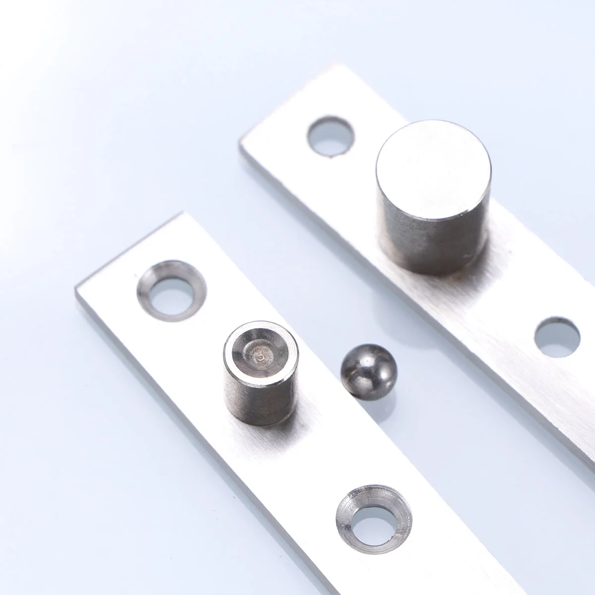 Rotation Hidden Door Pivot Hinge System Exterior Hinges for Kitchen Cabinet Stainless Steel