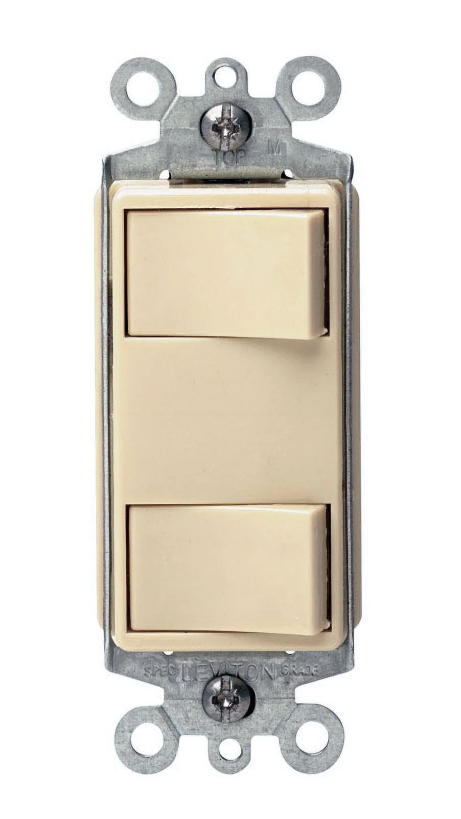 1 Pc, Leviton Decora 15 Amps Rocker Switch Ivory 1 Pk