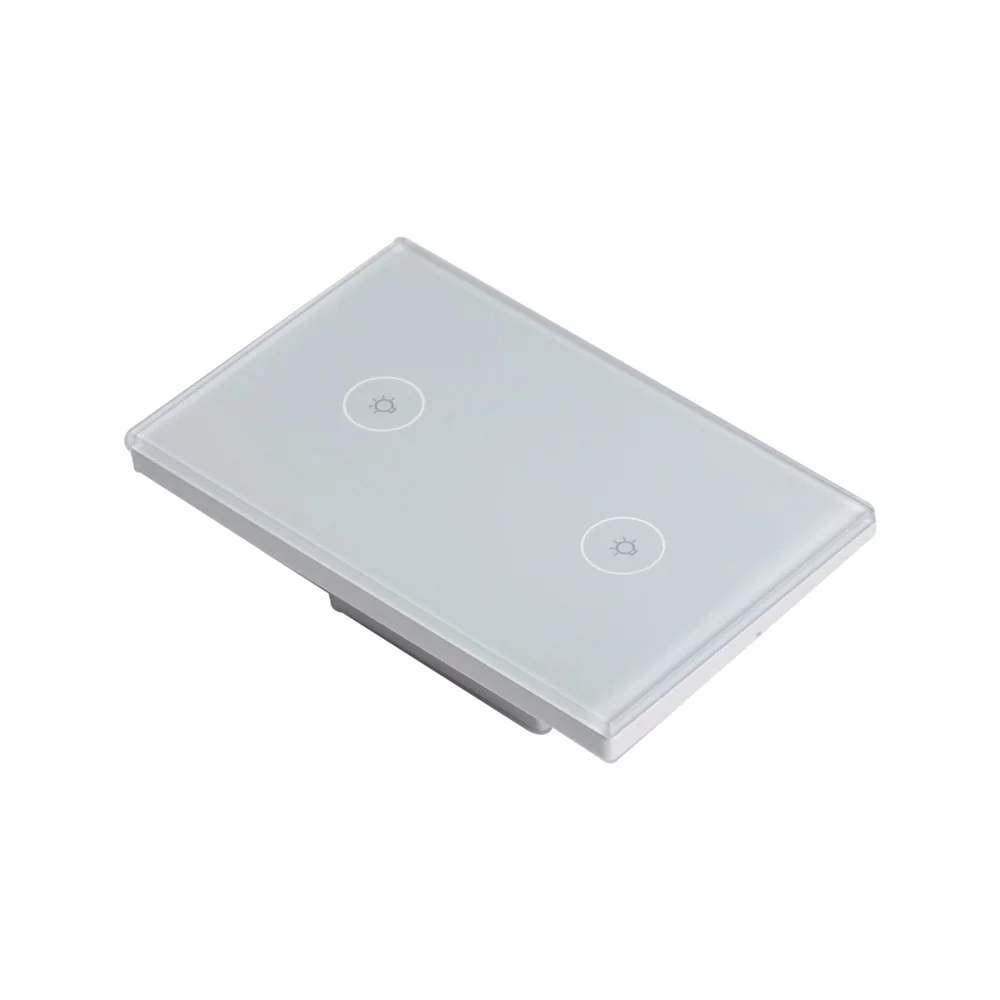 axGear WiFi Smart Wall Touch Light Switch Glass Panel Wireless Remote Control
