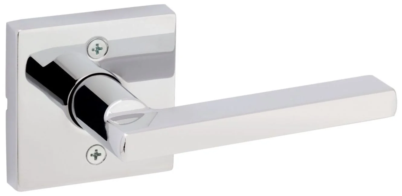 Kwikset 968Hflsqtv1 Halifax Lever Non-Turning Dummy Interior Pack - Chrome