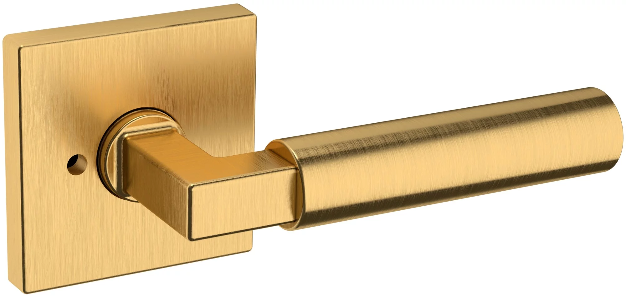Baldwin L029.Priv L029 Gramercy Privacy Door Lever Set - Brass