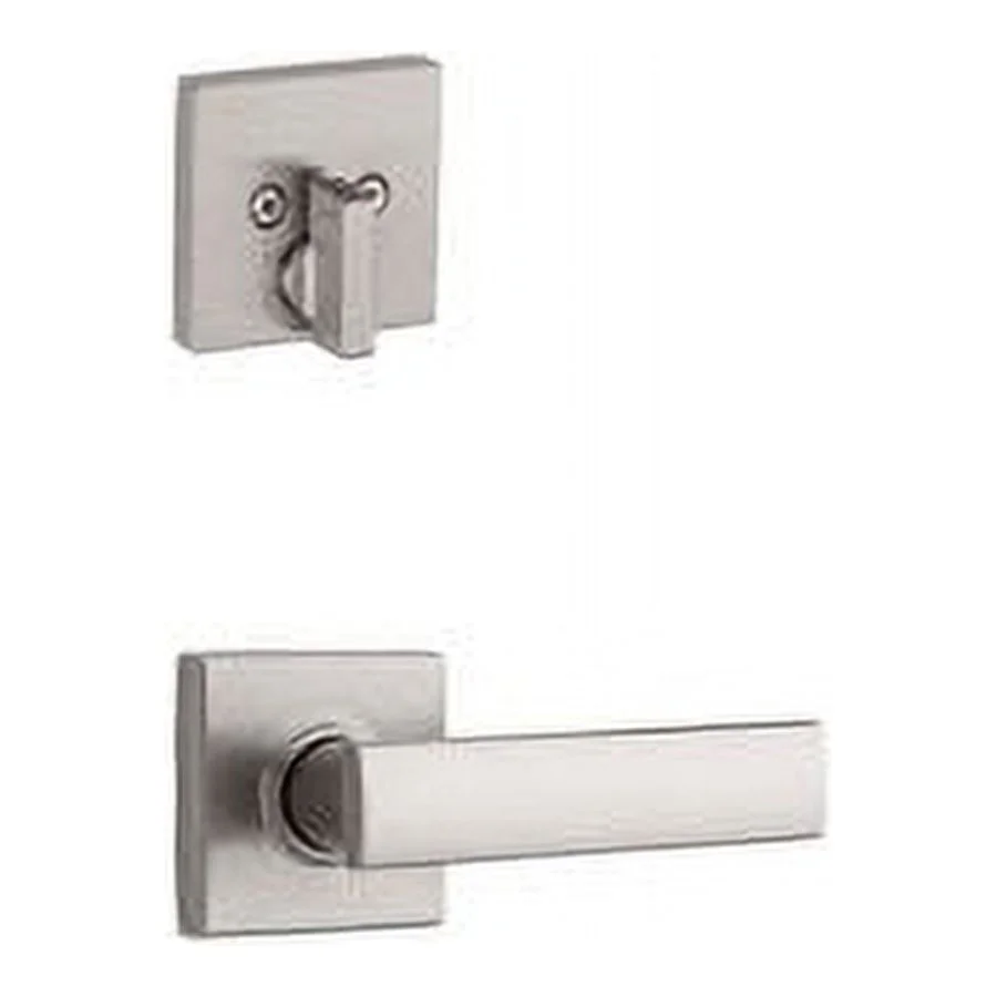 Kwikset 98001-373 Polished Chrome Tavaris Single Cylinder Handleset With Vedani Lever