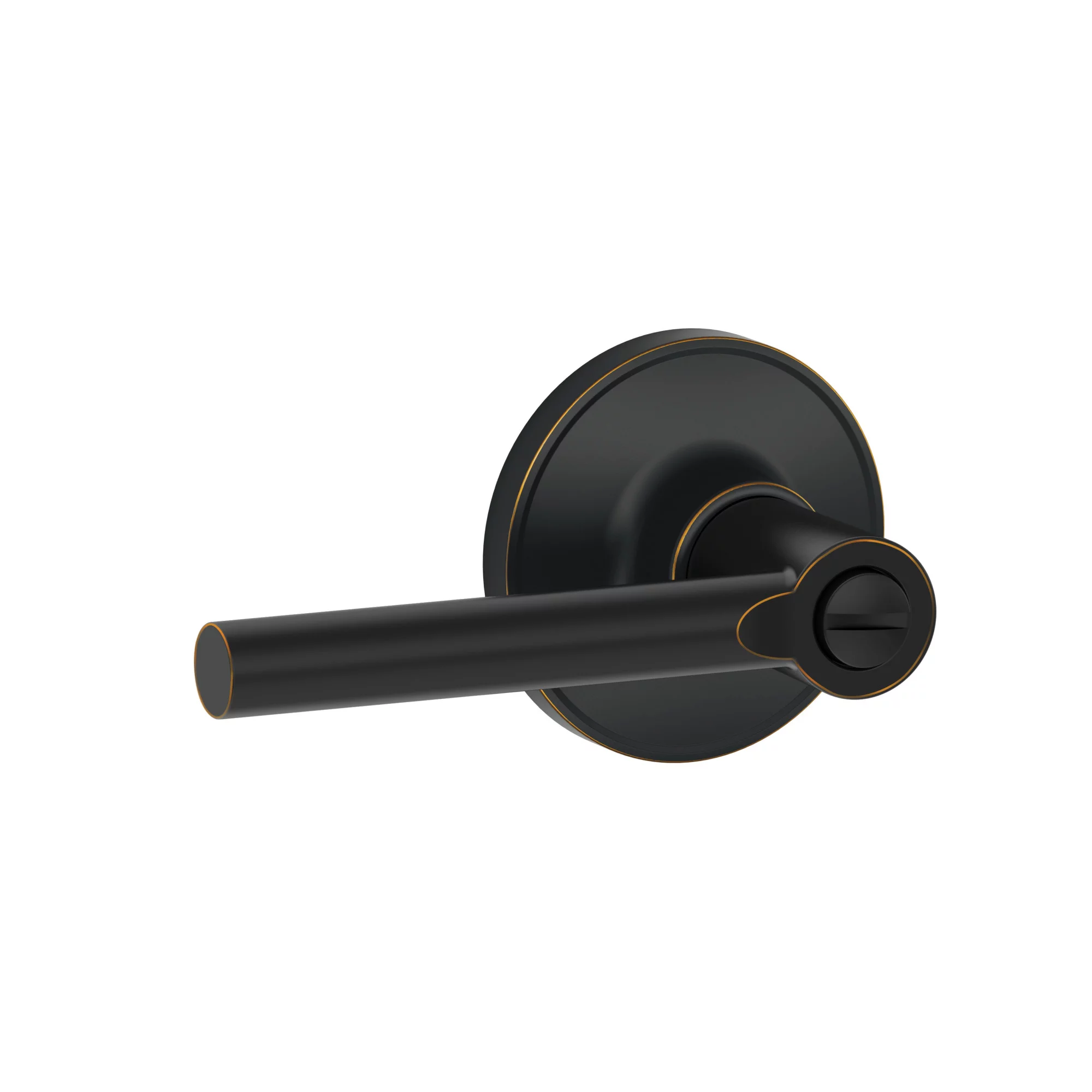 Schlage J40-Brw Broadway Privacy Door Lever Set (Formerly Dexter) - Bronze