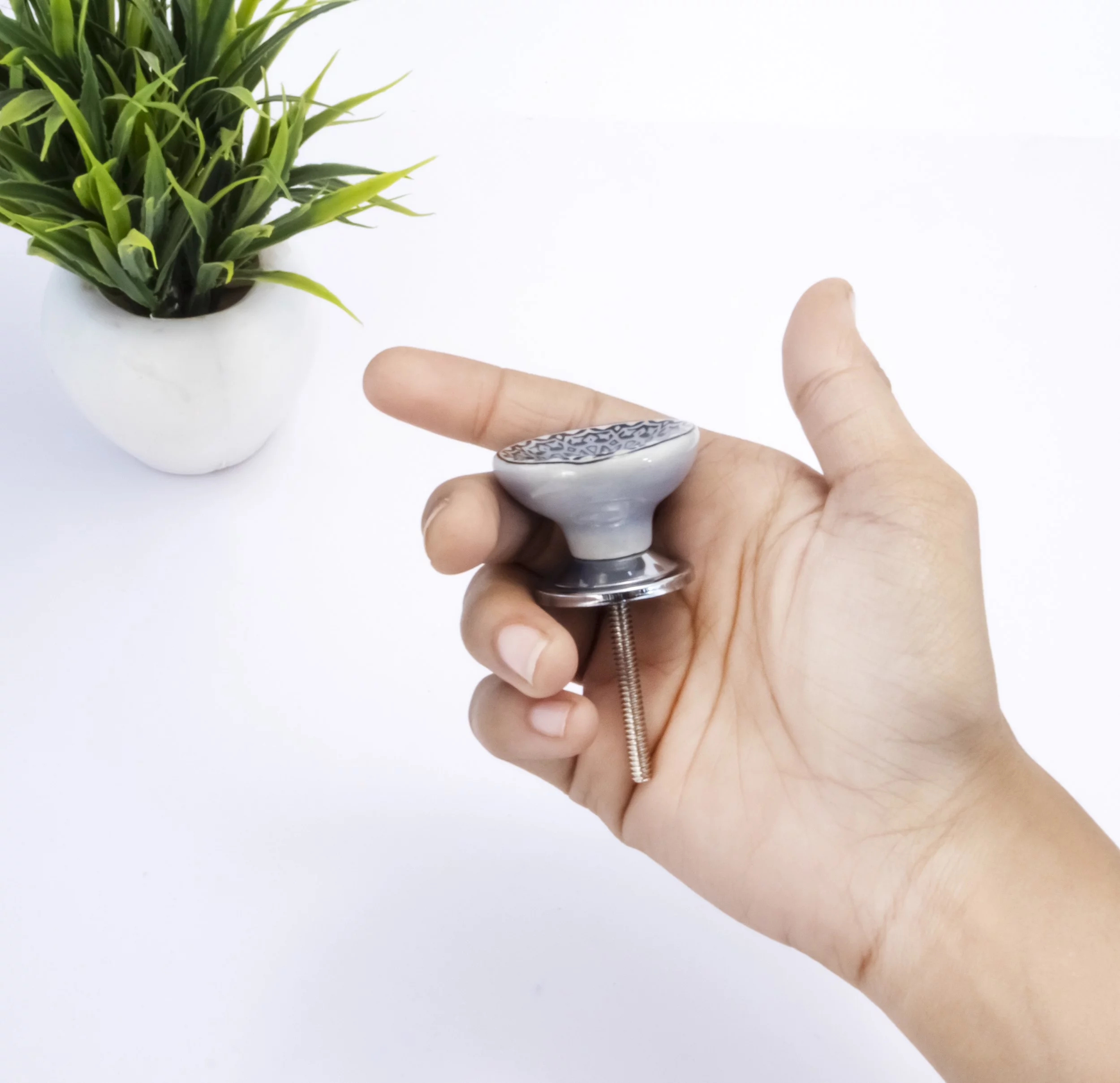 Mascot Hardware New Haven 1-4/7 In. Black Cupped Cabinet Knob - Pack of 10