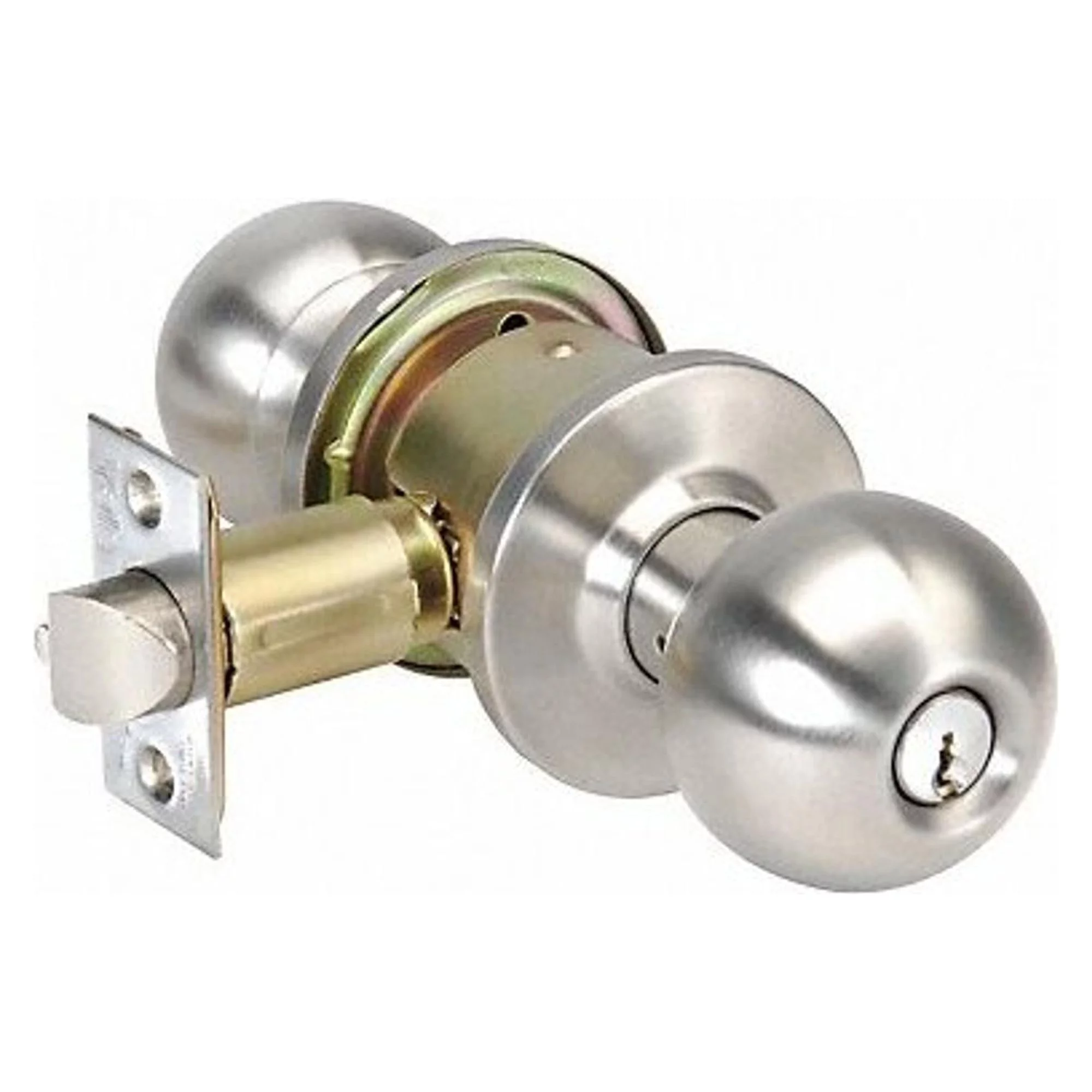 Yale Knob Lockset,Mechanical,Entrance,Grd. 2 CA4607 x 630