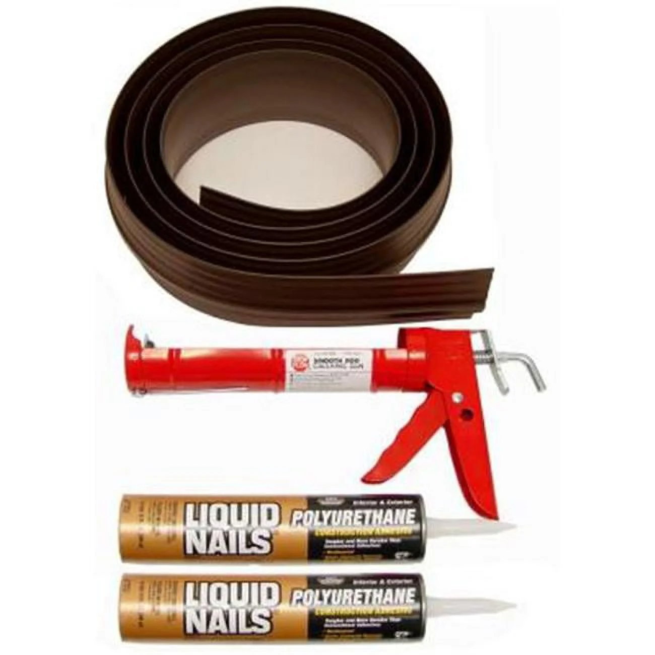 Auto Care Products 52016 Brown 16 ft. Tsunami Door Seal Kit